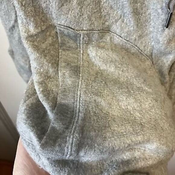NWT Democracy Gray SOFT & Cozy Zip Up Hooded Sweater Size XS - Picture 7 of 9
